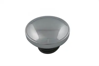 Ratcheting Style Gas Cap Vented Chrome - V-Twin Mfg. 1