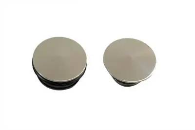 Peaked Style Vented And Non-Vented Gas Cap Set - V-Twin Mfg. 1