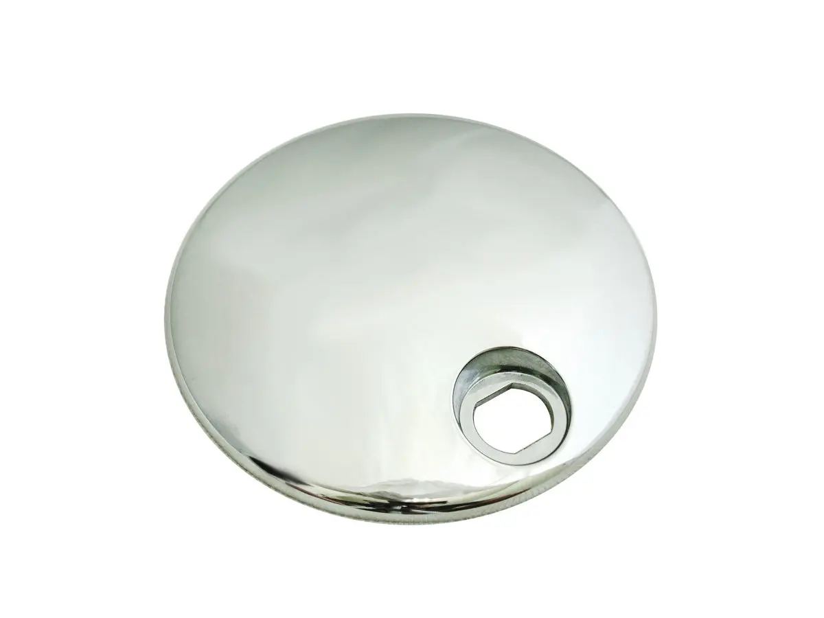 Chrome Fuel Tank Console Door - V-Twin Mfg. 1