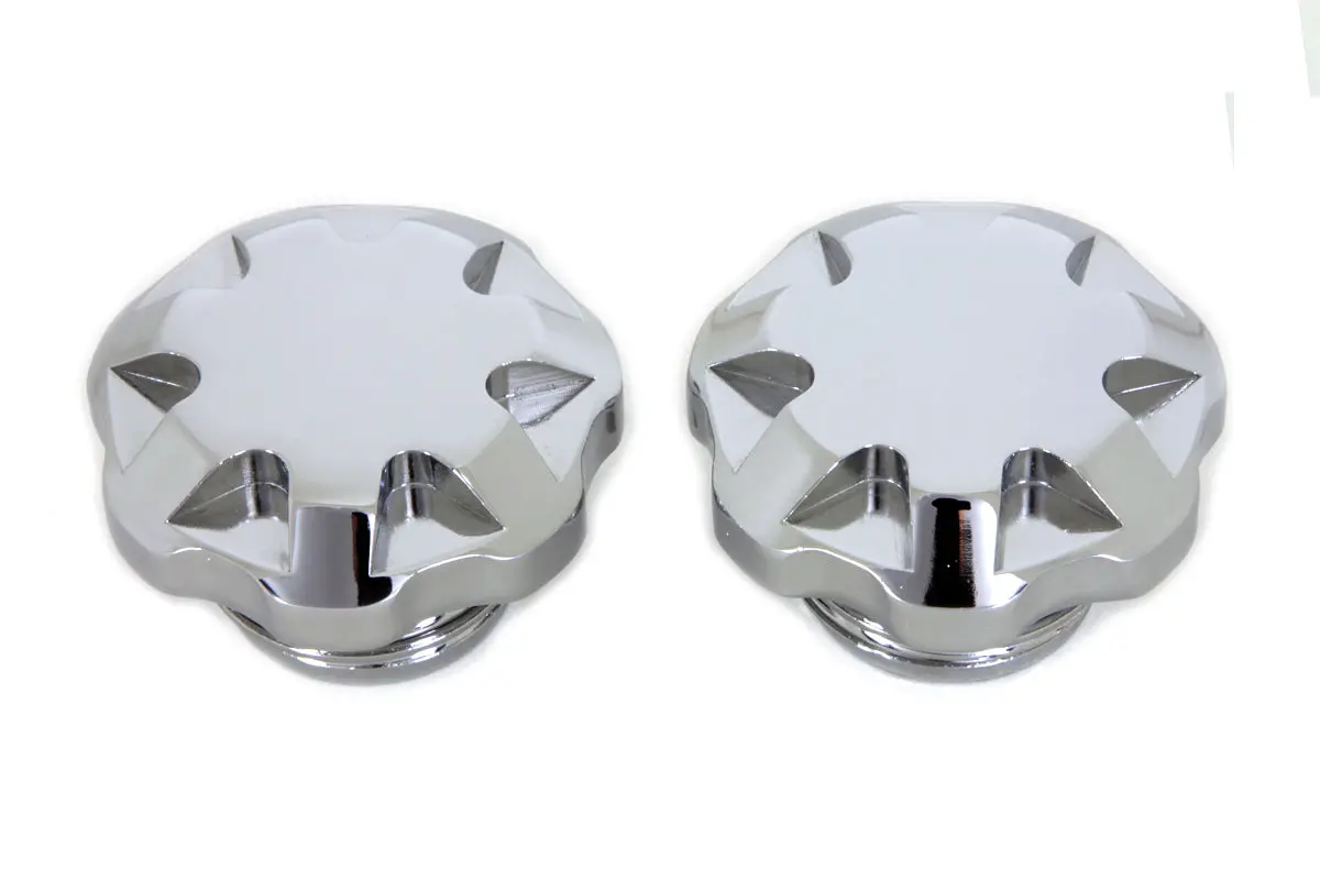 Techno Style Vented And Non-Vented Gas Cap Set - V-Twin Mfg. 1