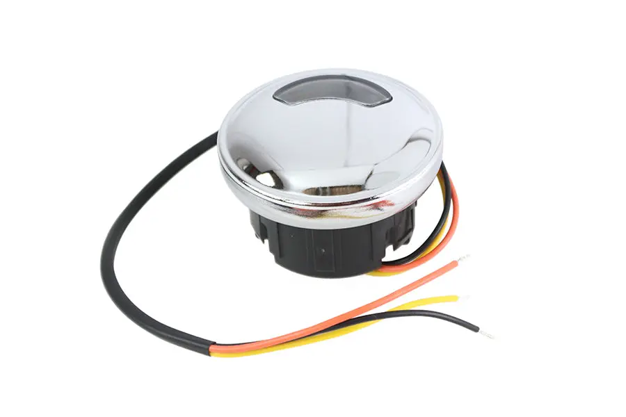 Fuel Gauge Chrome - V-Twin Mfg. 1