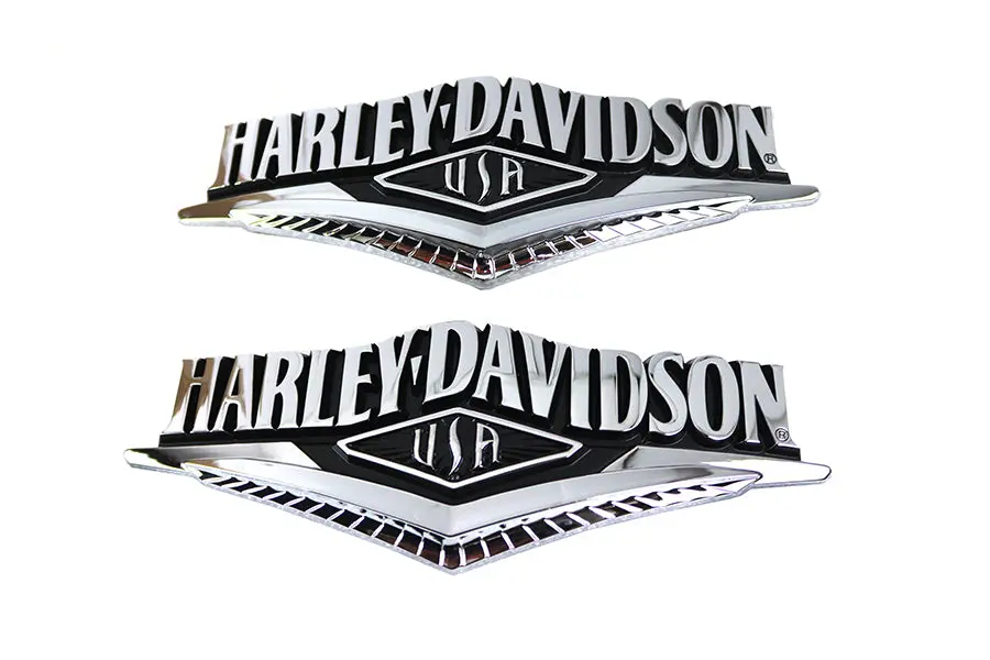 Factory Style Tank Emblem Set - V-Twin Mfg. 1