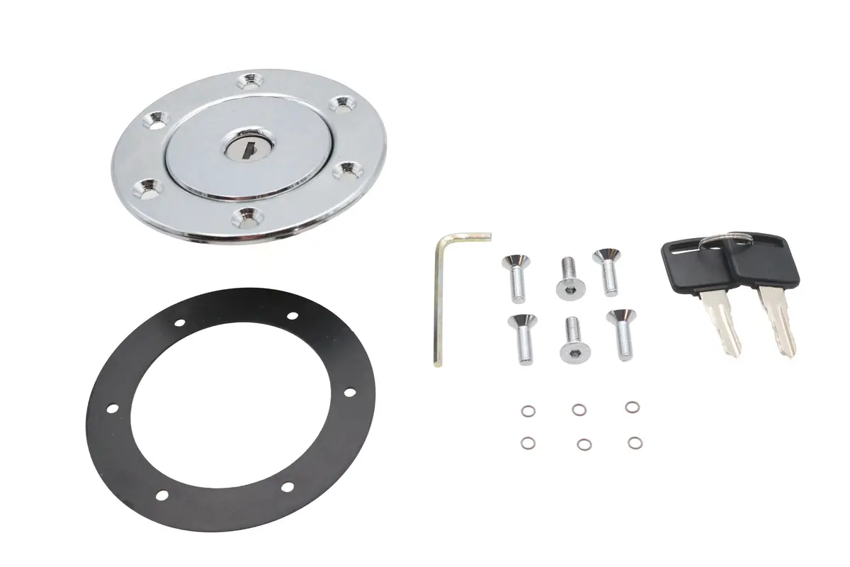 Aircraft Style Gas Cap Vented - V-Twin Mfg. 1