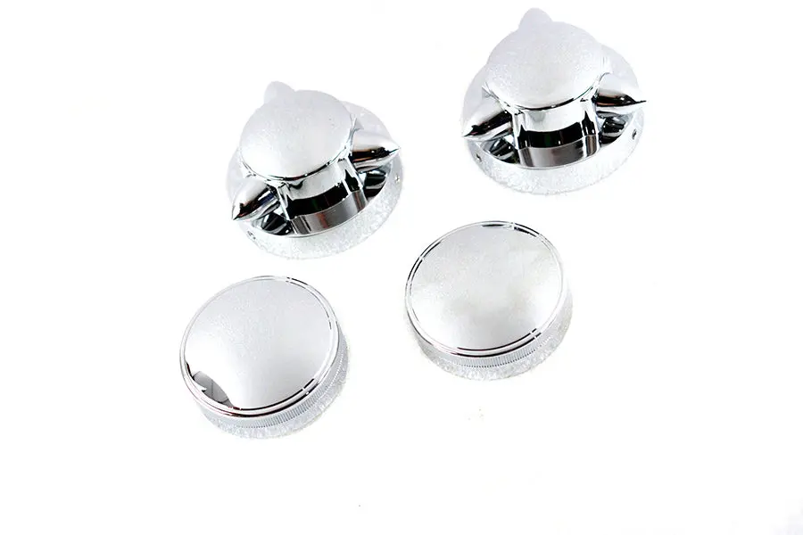 Krommet Gas Cap Set - V-Twin Mfg. 1