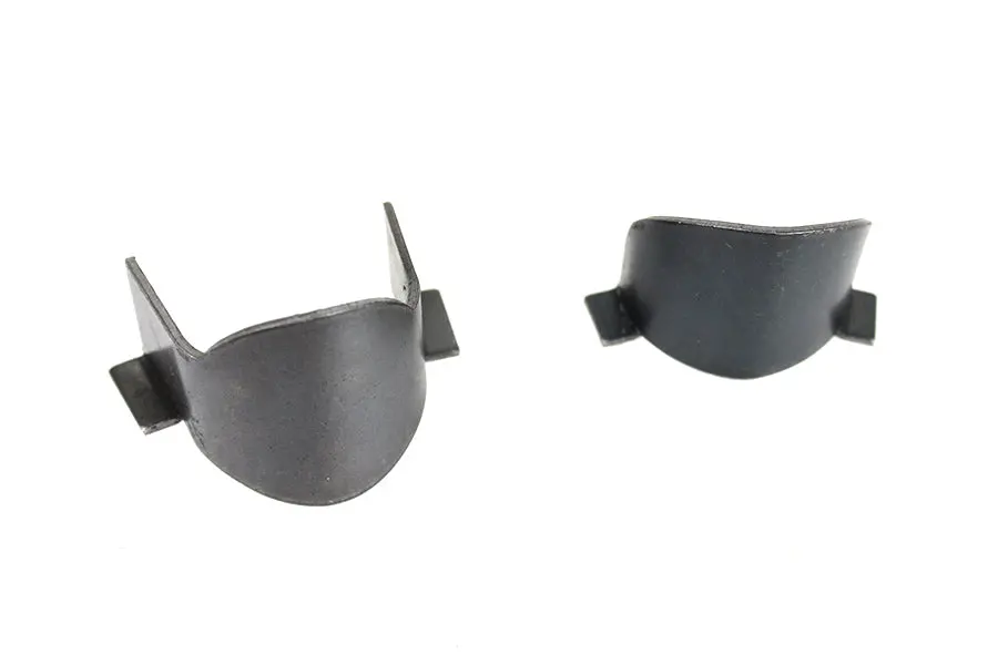 Chopper Peanut Gas Tank Mount Tab Set Raw - V-Twin Mfg. 1