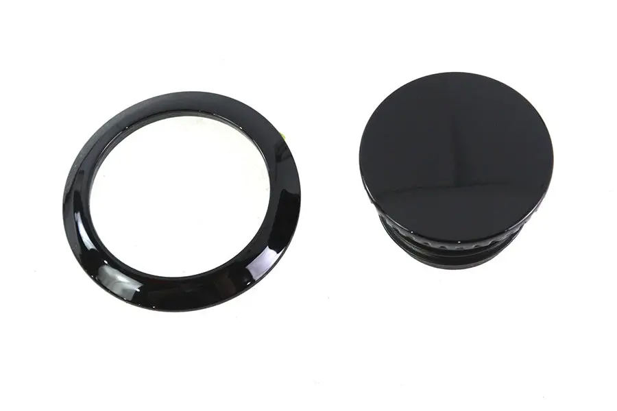 Pop Up Style Vented Gas Cap Black - V-Twin Mfg. 1
