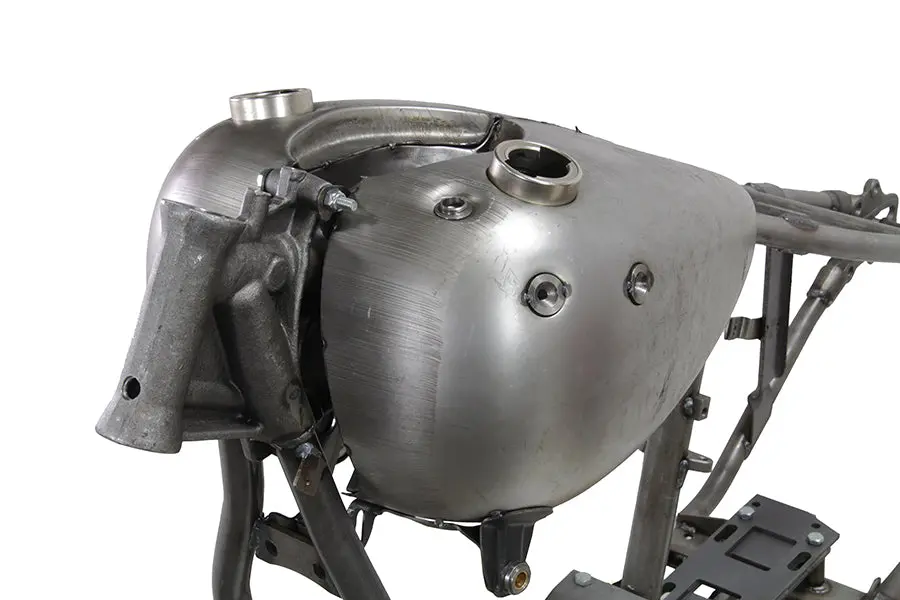 Fat Bob 3.5 Gallon Gas Tank Set Raw - V-Twin Mfg. 1