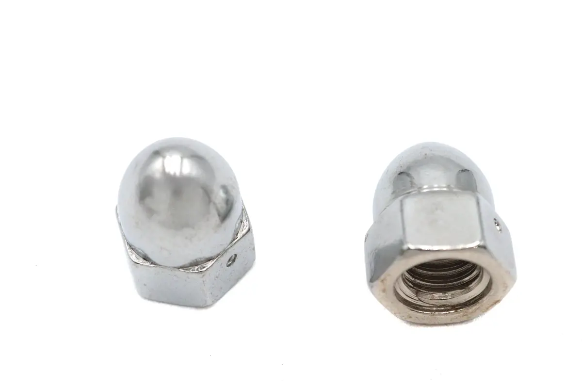 Acorn Nuts With Lock - V-Twin Mfg. 1