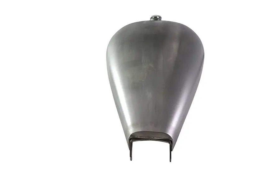 M8 Sporty 3.6 Gallon Gas Tank Raw Steel High Mount - V-Twin Mfg. 1