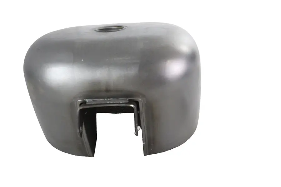 M8 Sporty 3.2 Gallon Gas Tank Raw Steel Low Mount - V-Twin Mfg. 1