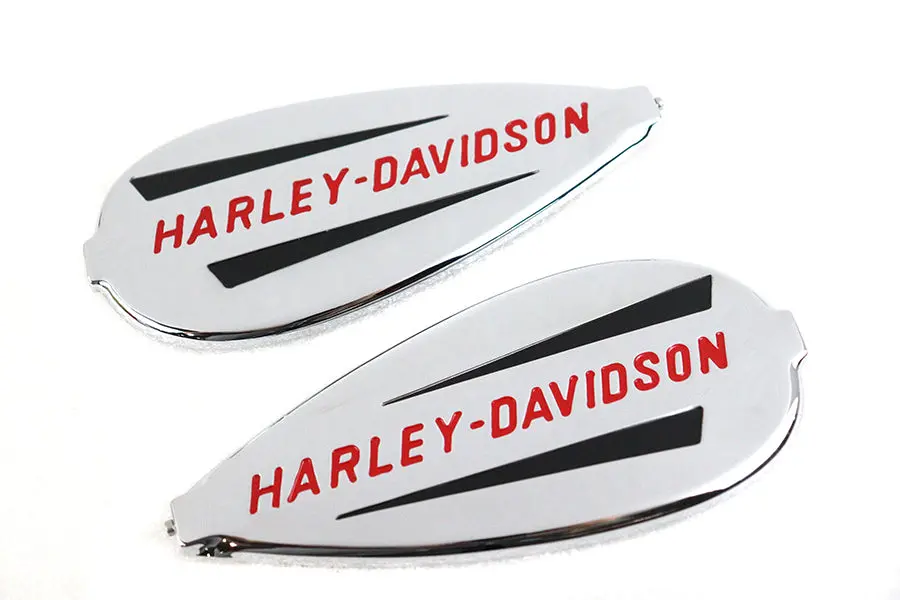 Right And Left Gas Tank Emblem Set - V-Twin Mfg. 1