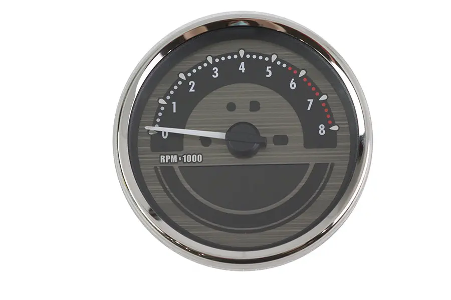 5 Inch Electronic Speedometer Assembly Black - V-Twin Mfg. 1