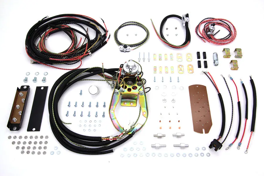 Three Light Dash Base Wiring Harness Assembly - V-Twin Mfg. 1