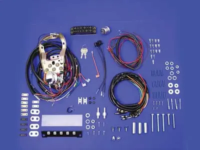Five Light Dash Base Wiring Harness Assembly - V-Twin Mfg. 1