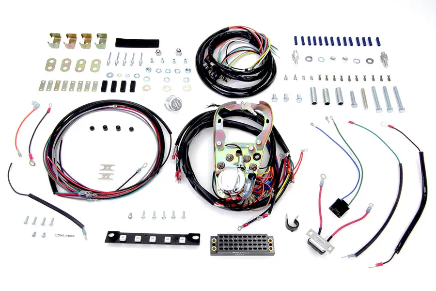 Five Light Dash Base Wiring Harness Assembly - V-Twin Mfg. 1