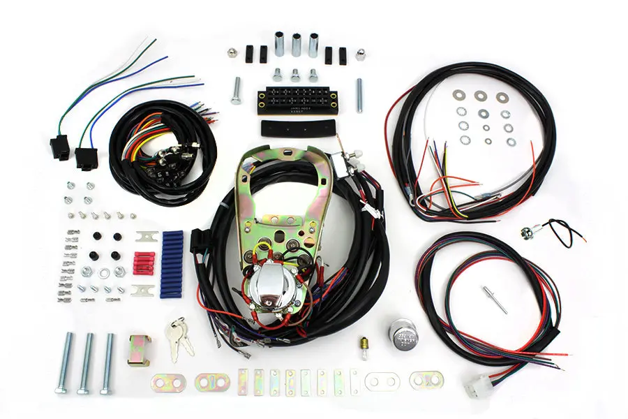 Five Light Dash Base Wiring Harness Assembly - V-Twin Mfg. 1