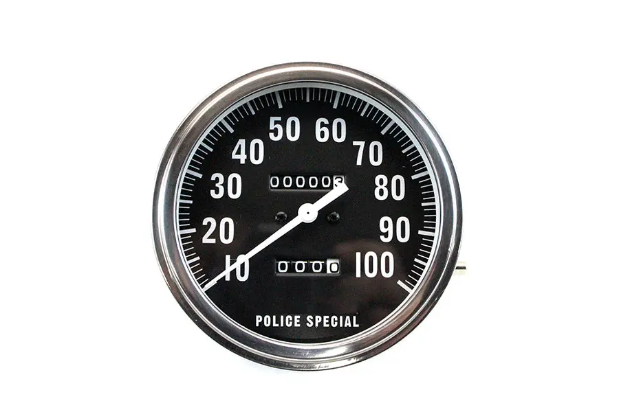 Replica Police 1:1 Speedometer - V-Twin Mfg. 1