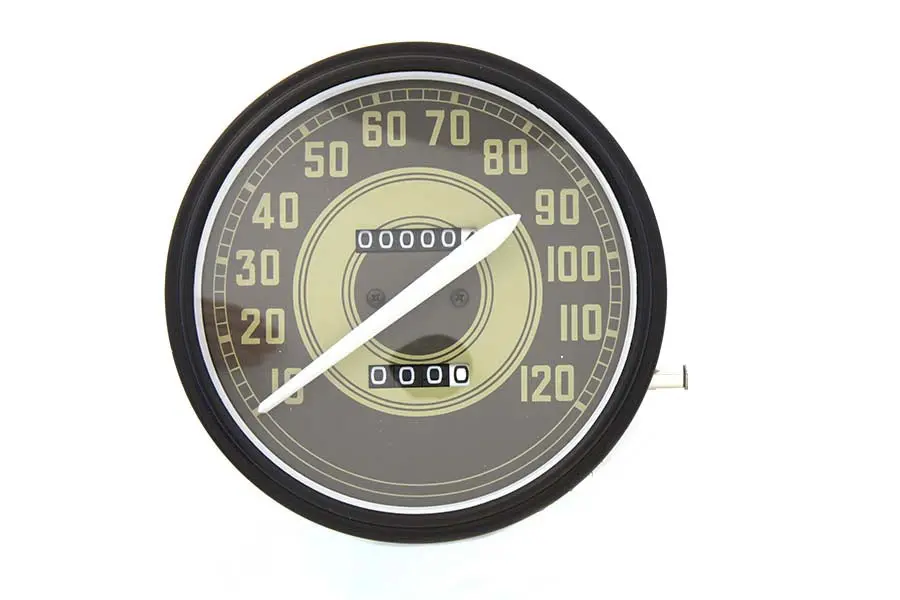 Speedometer With 2:1 Ratio And Army Graphics - V-Twin Mfg. 1