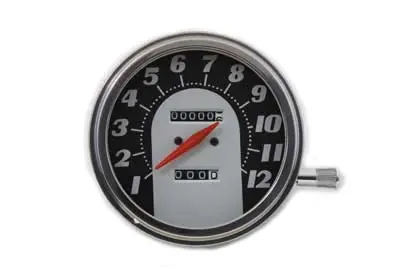 Tombstone Style Speedometer With 1:1 Ratio - V-Twin Mfg. 1