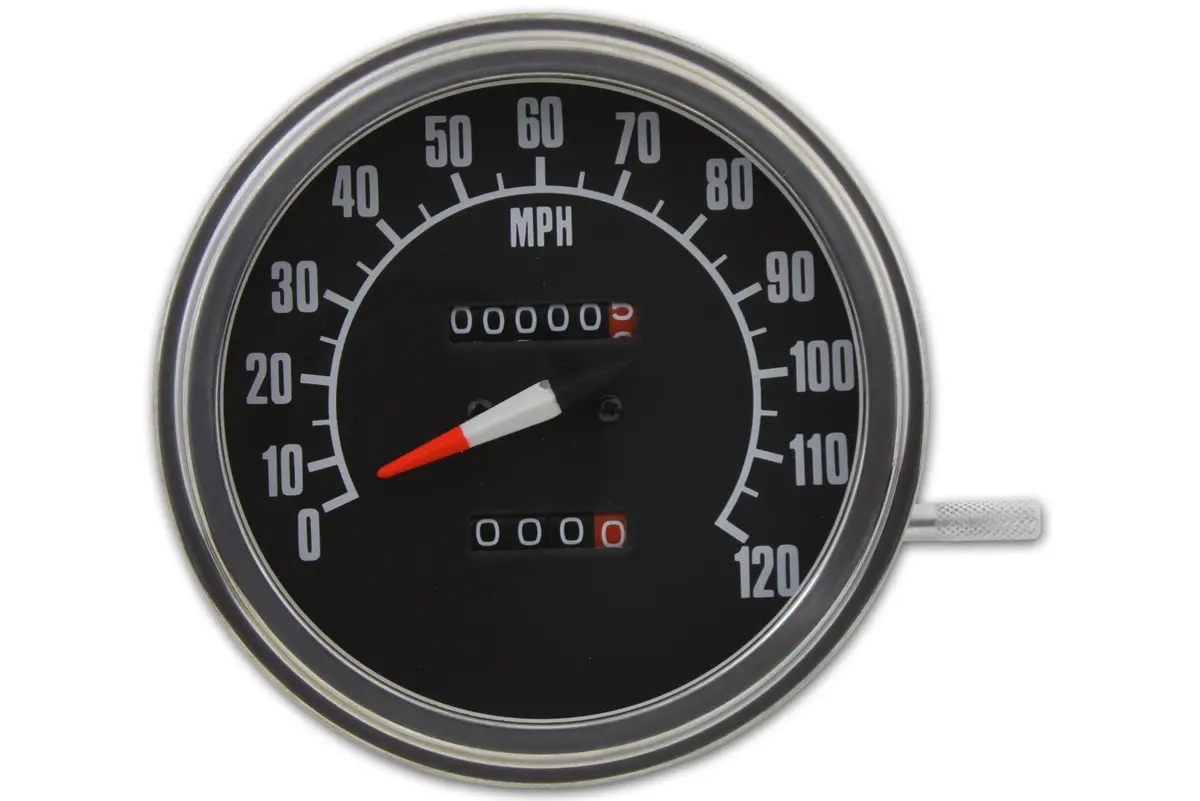 Fat Bob Speedometer With 1:1 Ratio - V-Twin Mfg. 1