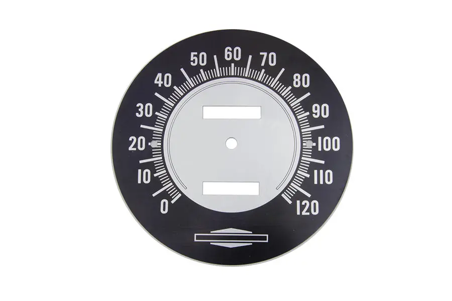 Speedometer Tin Face - V-Twin Mfg. 1