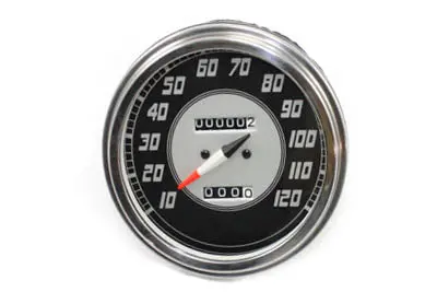 Speedometer With 2240:60 Ratio And Late Needle - V-Twin Mfg. 1