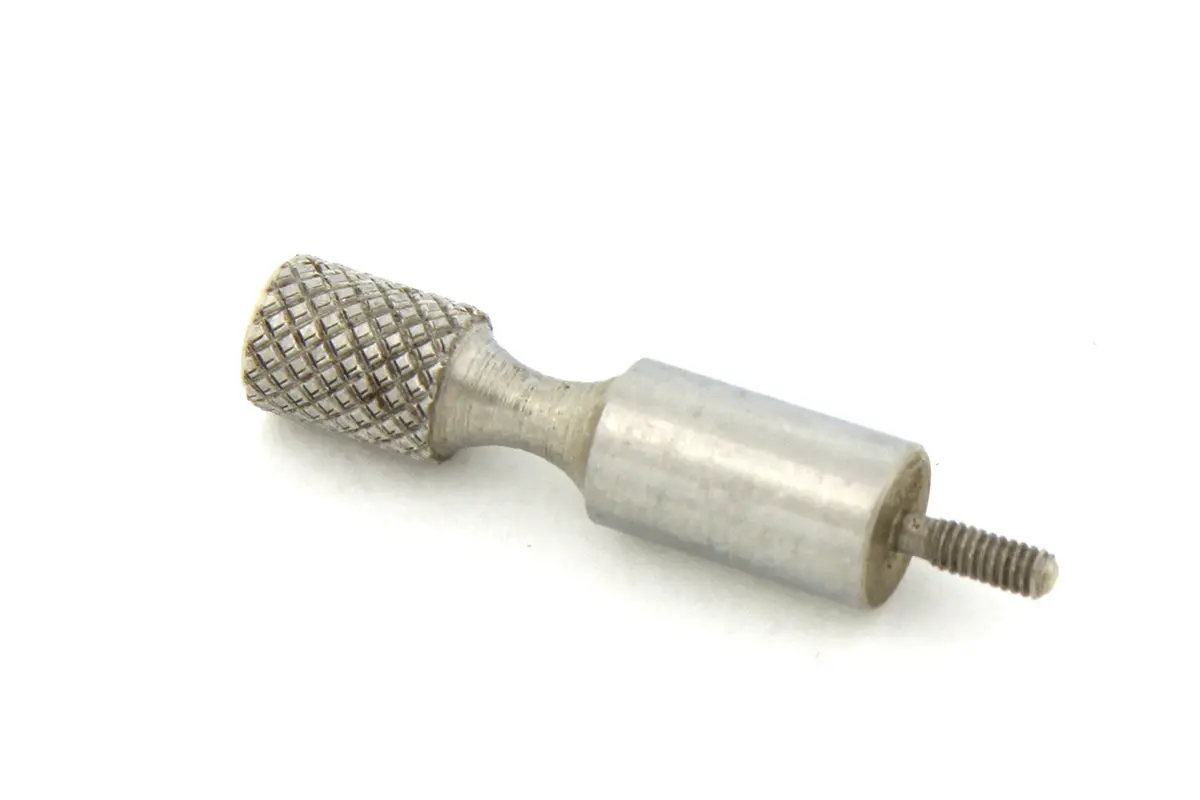 Knurled Stainless Steel Speedometer Reset Knob - V-Twin Mfg. 1