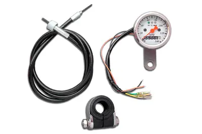 Mini 48Mm Speedometer With 2:1 Ratio - V-Twin Mfg. 1
