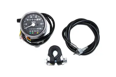 Mini Speedometer With 2240:60 Ratio - V-Twin Mfg. 1