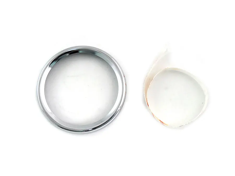 Instrument Gauge Bezel Cover Chrome - V-Twin Mfg. 1