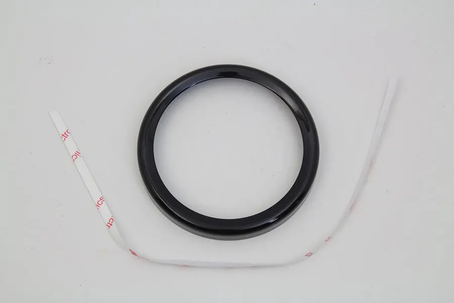 Instrument Gauge Bezel Black - V-Twin Mfg. 1