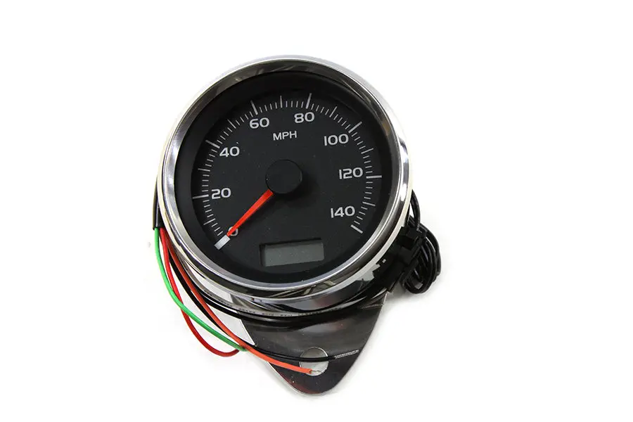 80Mm Mini Electronic Speedometer - V-Twin Mfg. 1