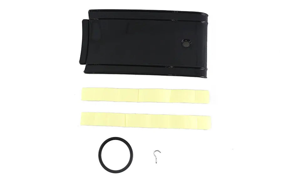 Die Cast Tank Trim Cover Black - V-Twin Mfg. 1