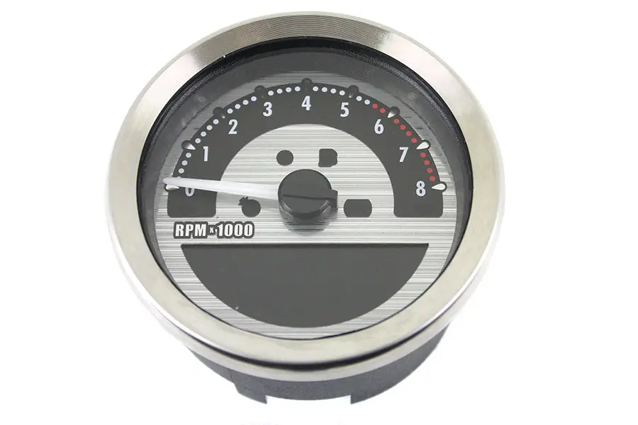 Aee 4 Inch Dakota Style Speedometer And Tachometer Silver - V-Twin Mfg. 1