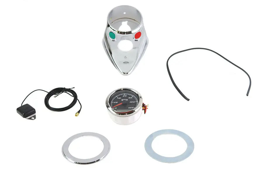 85Mm Gps Speedometer Kit - V-Twin Mfg. 1