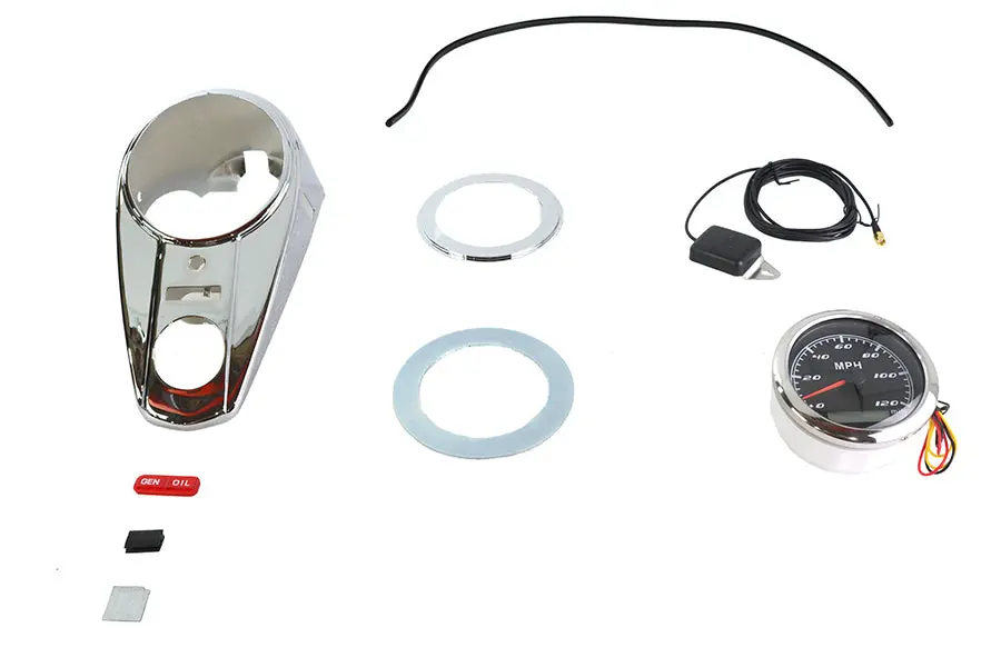 85Mm Gps Speedometer Kit - V-Twin Mfg. 1
