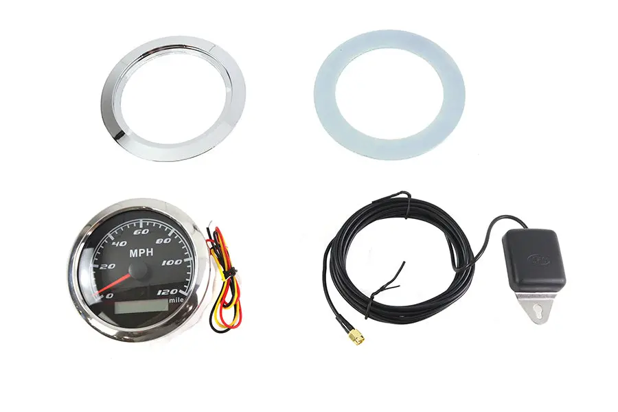 85Mm Gps Speedometer Kit - V-Twin Mfg. 1