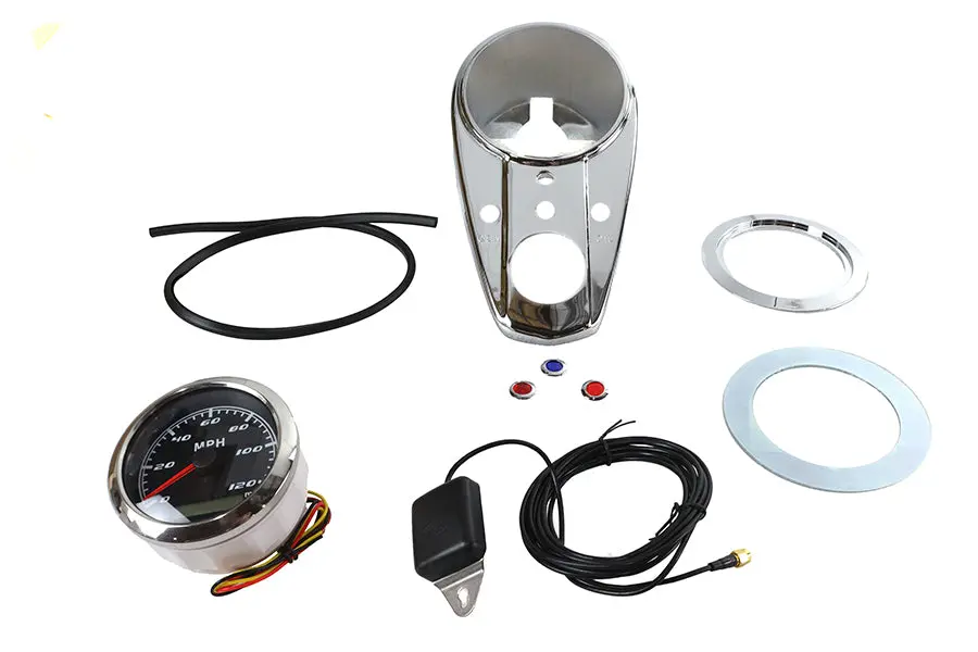 85Mm Gps Speedometer Kit - V-Twin Mfg. 1