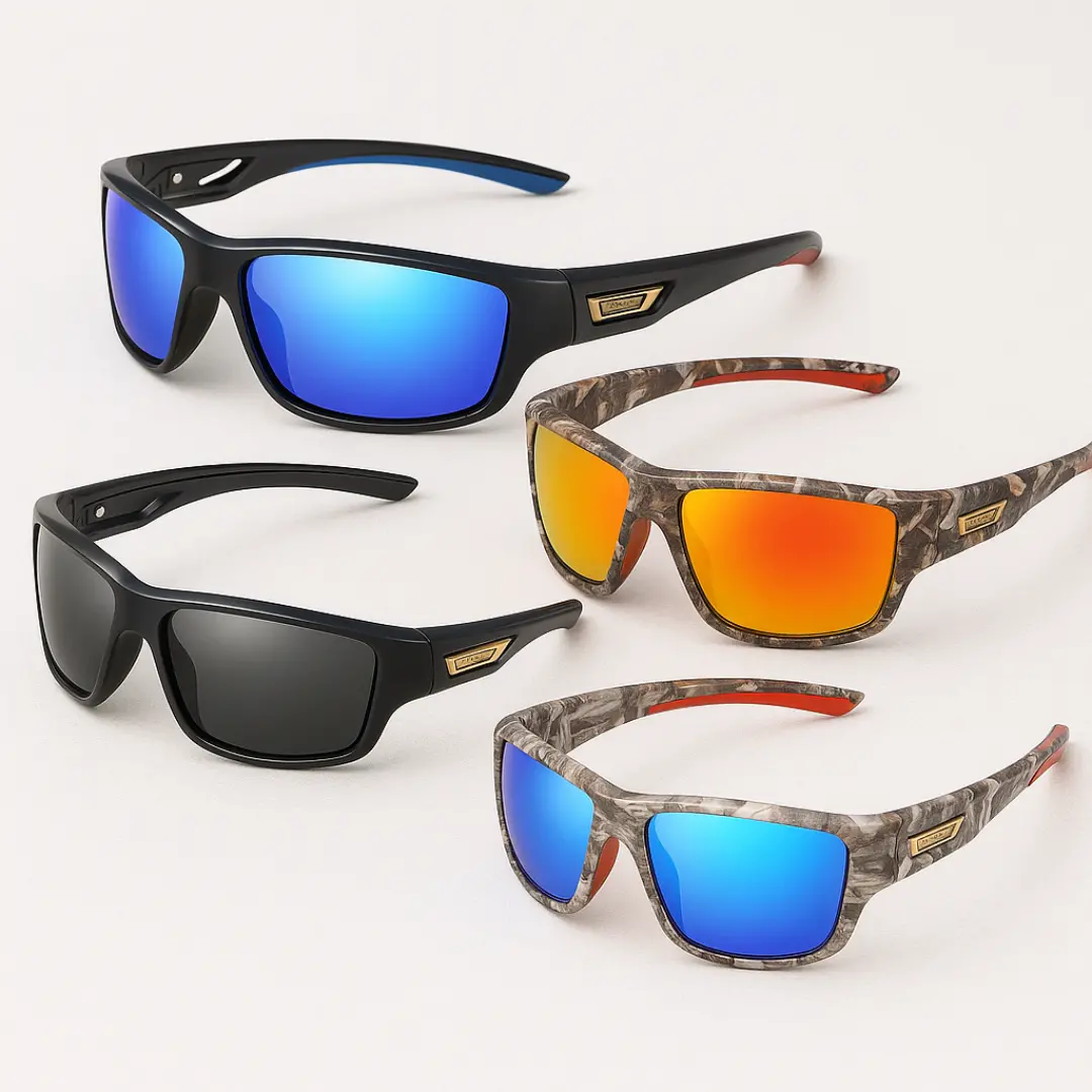 Polarized Outdoor Sports Sunglasses – Camouflage Cycling, Driving, Fishing, And Running Goggles With Uv400 Protection 1