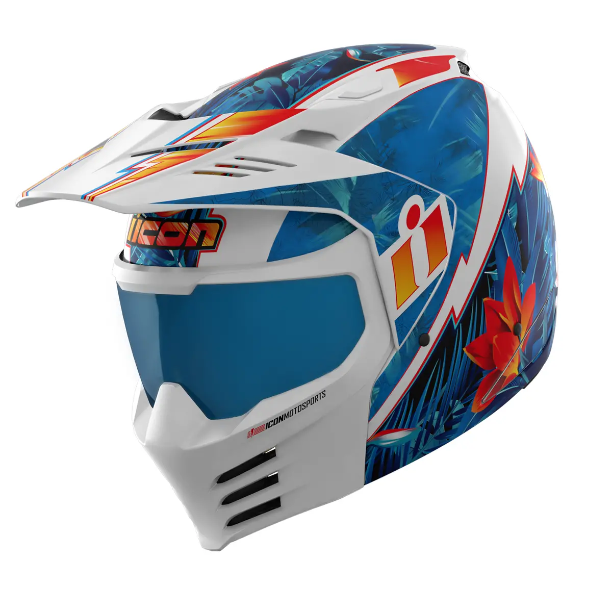 Icon Elsinore™ Helmet - Kaonohi - Blue - 3Xl 0104-3270 1