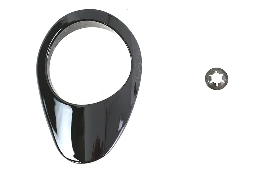 Dipstick Bezel Black - V-Twin Mfg. 1