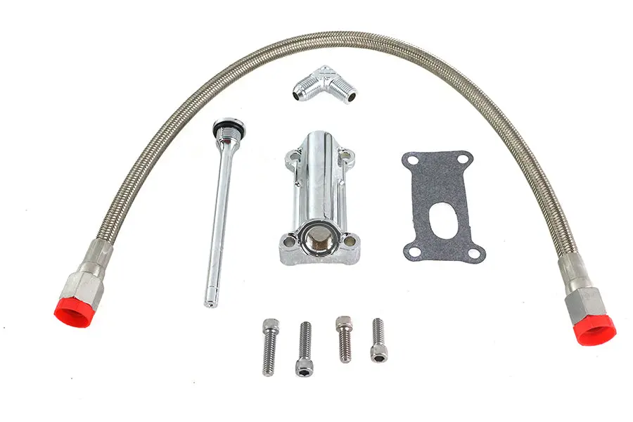 Radium Chrome Oil Filler Kit - V-Twin Mfg. 1