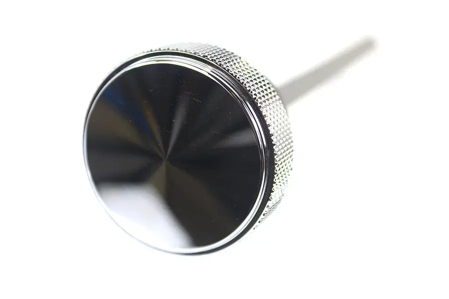M8 Oil Tank Dipstick Chrome - V-Twin Mfg. 1