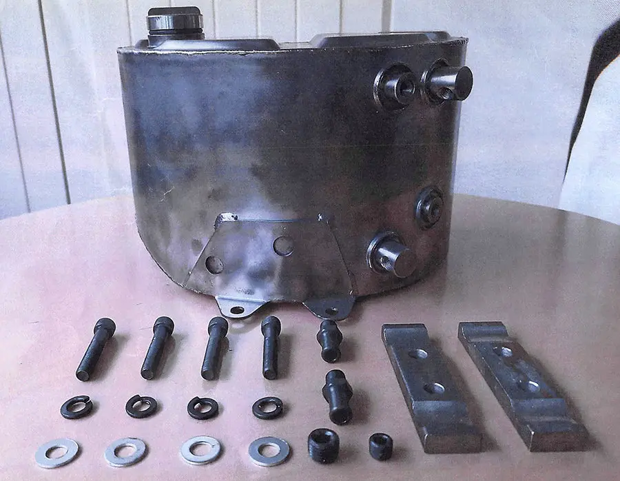 Raw Xlch Oil Tank - V-Twin Mfg. 1