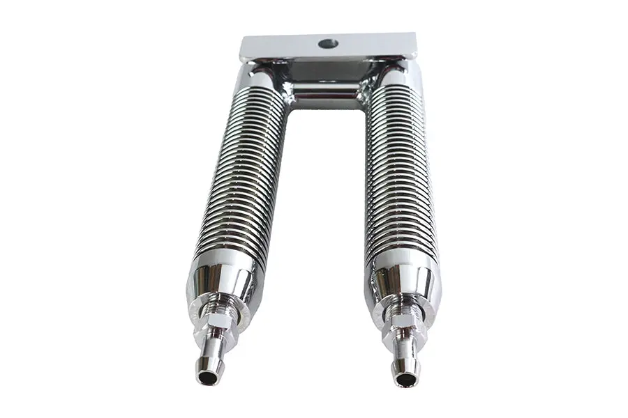 Dual Cool Oil Cooler Chrome - V-Twin Mfg. 1