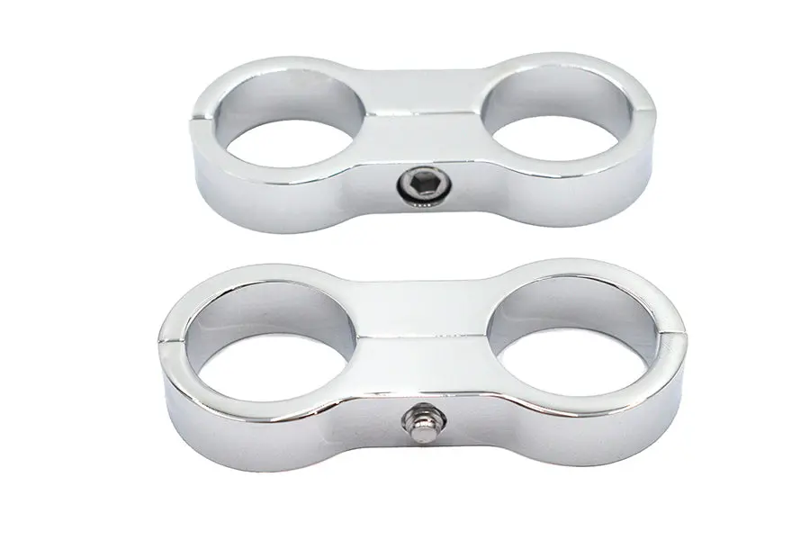 Oil Cooler Clamp Set - V-Twin Mfg. 1