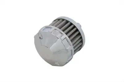 Chrome Crankcase Breather Assembly - V-Twin Mfg. 1