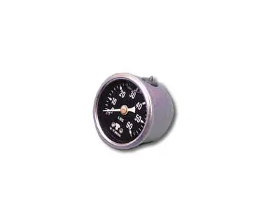 Liquid Filled Oil Pressure Gauge - V-Twin Mfg. 1