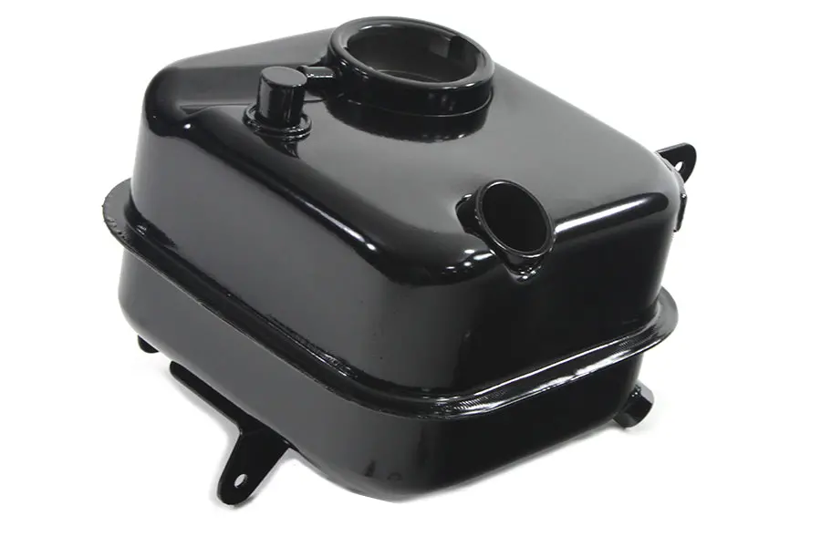 Swingarm Oil Tank Black - V-Twin Mfg. 1