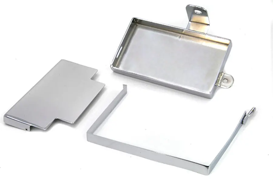 Paughco Battery Tray With Strap And Top - V-Twin Mfg. 1